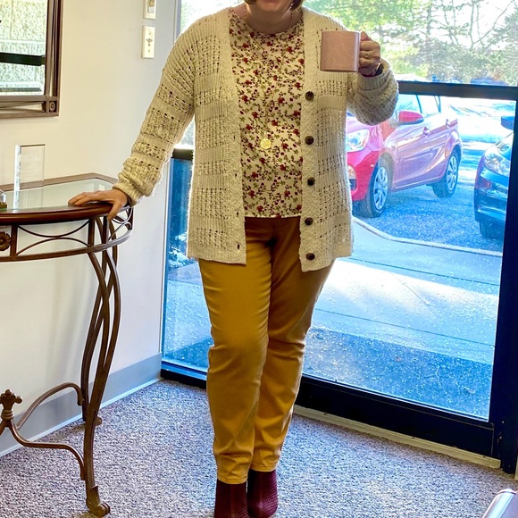 Papermoon Stitch Fix Cream Floral Blouse - Picture 3 of 10